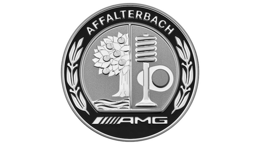 Coprimozzo AMG con stemma AMG