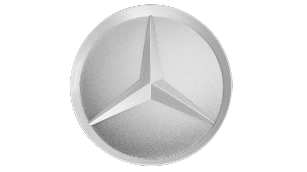 Coprimozzo Mercedes-Benz con Stella in rilievo –  foro di centraggio 71,8 mm