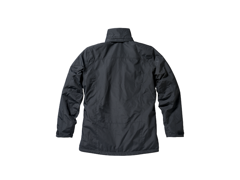 Parka Invernale Uomo Mercedes-Benz Nero Antivento con Cappuccio - Prodotto Ufficiale