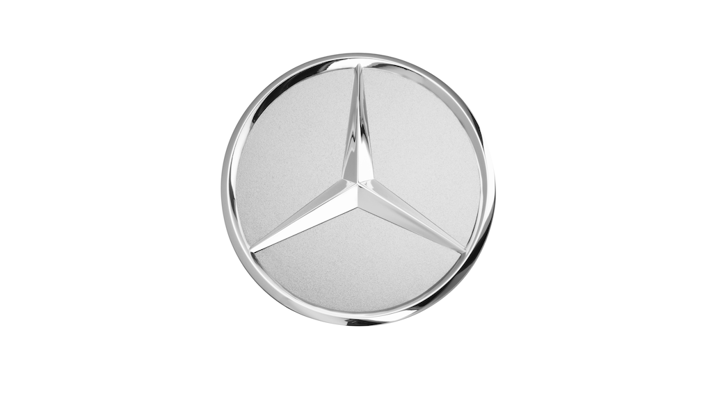 Coprimozzo Mercedes-Benz con Stella in rilievo –  foro di centraggio 71,8 mm