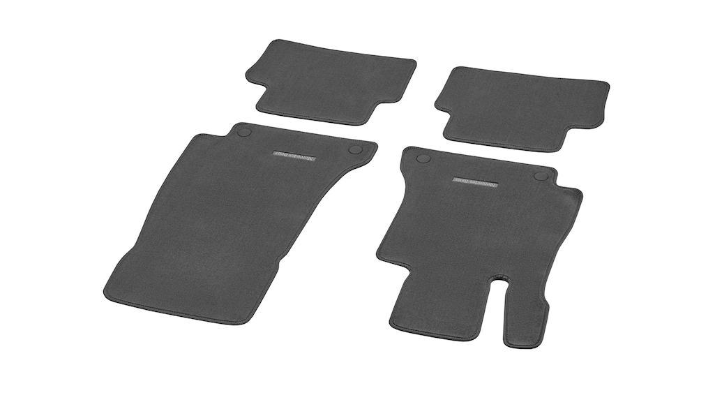 Conjunto de esteras de terciopelo Mercedes Clase Velluto y S213/W213 CLS S213/C257