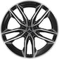 Cerchio in lega AMG 22 pollici Mercedes-Benz nero – 5 doppie razze R22 ET56,1 originale