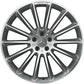Cerchio in lega AMG 21 pollici Mercedes-Benz grigio titanio – razze sportive R21 ET49 originale