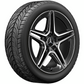 Cerchio in lega AMG 18 pollici Mercedes-Benz nero – 5 doppie razze R18 ET49 originale