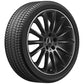 Cerchio in lega AMG 19 pollici Mercedes-Benz nero – razze sportive R19 ET49 bordo tornito originale