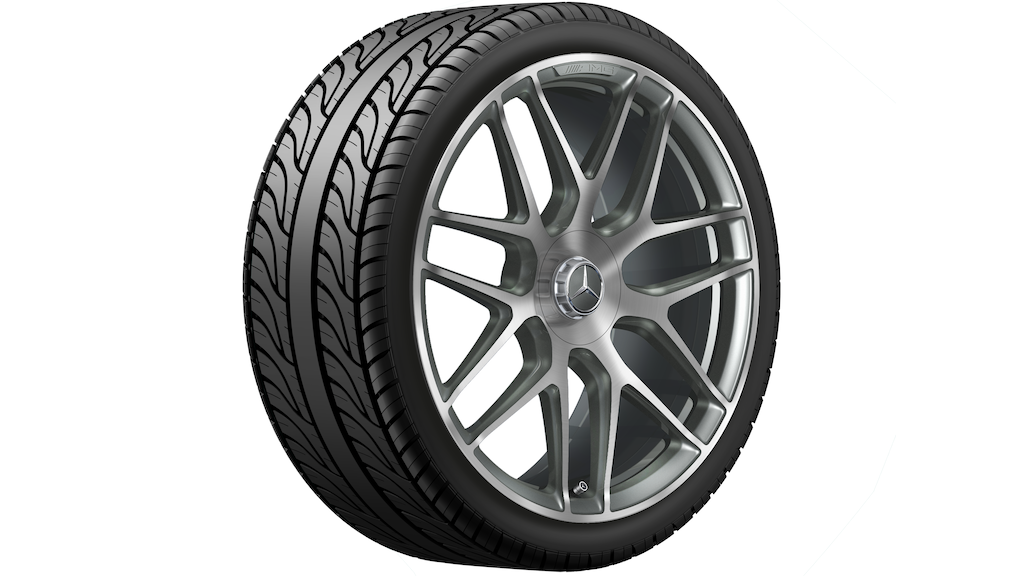 Cerchio fucinato AMG razze incrociate, 55,9 cm (22 pollici) GLE C167 | V167