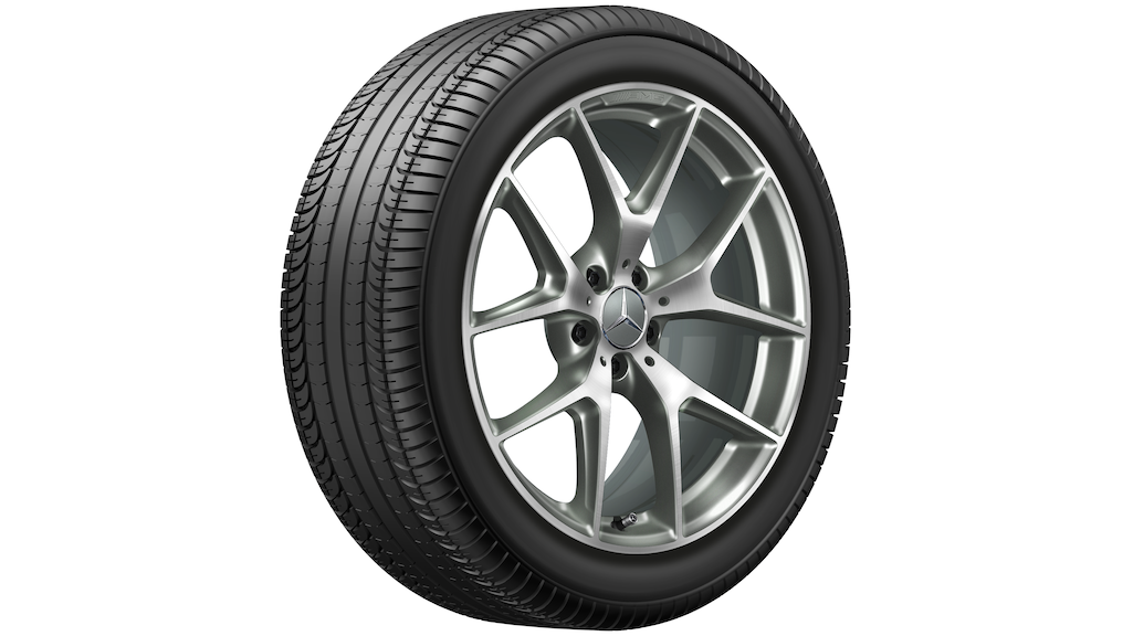 AMG Crosed Races Circle, 50,8 cm (20 Zoll) Spiegel Drehen GLC C253 X253