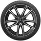 Cerchio in lega AMG 19 pollici Mercedes-Benz Nero - Tornitura a specchio R19 ET 40
