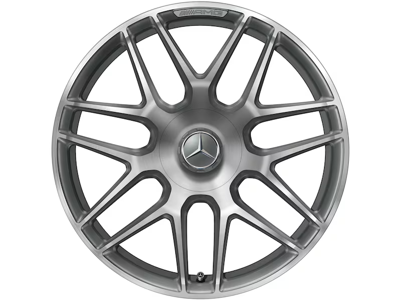 AMG Schmiederad a razze incrociate, 48,3 cm (19 pollici), Tornitura a specchio Classe A C118  W177