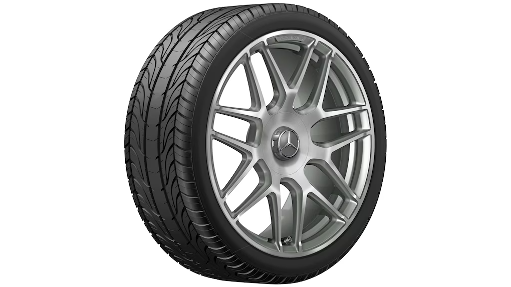 AMG Schmiederad a razze incrociate, 48,3 cm (19 pollici), Tornitura a specchio Classe A C118  W177