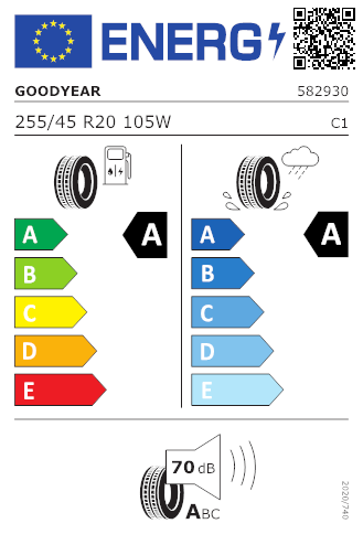 GOODYEAR 255/45 R20 105W Eagle F1 Asymmetric5 XL MO