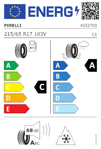 PIRELLI 215/65R17 103V XL CNTSF2