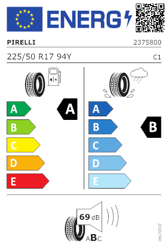 PIRELLI 225/50R17 94Y P7-CNT(MO)