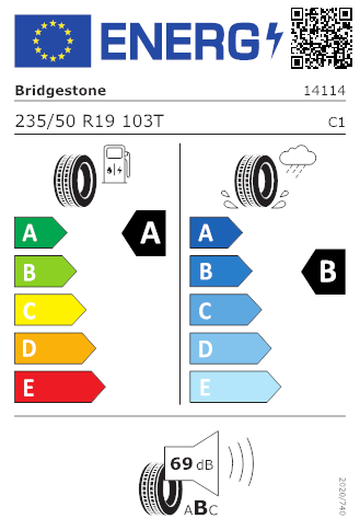 BRIDGESTONE 235/50 R19 103T Turanza T 005 XL MOGLA