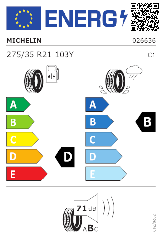 MICHELIN 275/35 ZR21(103Y)Pilot Sport 4 S XLMO1 A