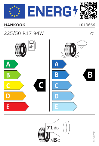 HANKOOK 225/50R17W MOE Ventus S1 evo2