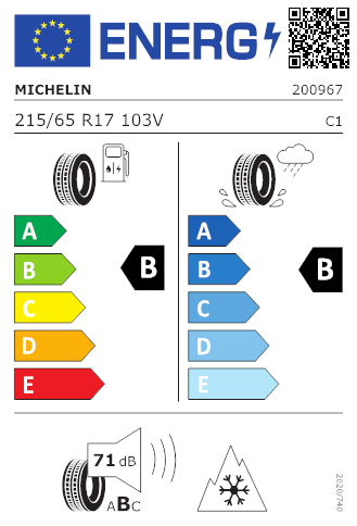 MICHELIN 215/65 R17 103V Cross Climate 2 XL