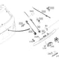 Luce Targa Classe B W246 Mercedes-Benz codice: A2468200066