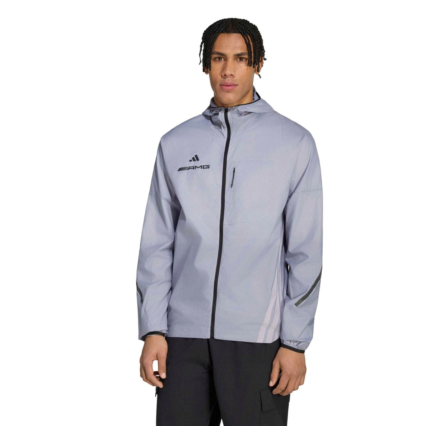 Giacca Antivento Uomo Mercedes-Benz AMG Grigia ADIDAS - Prodotto Ufficiale