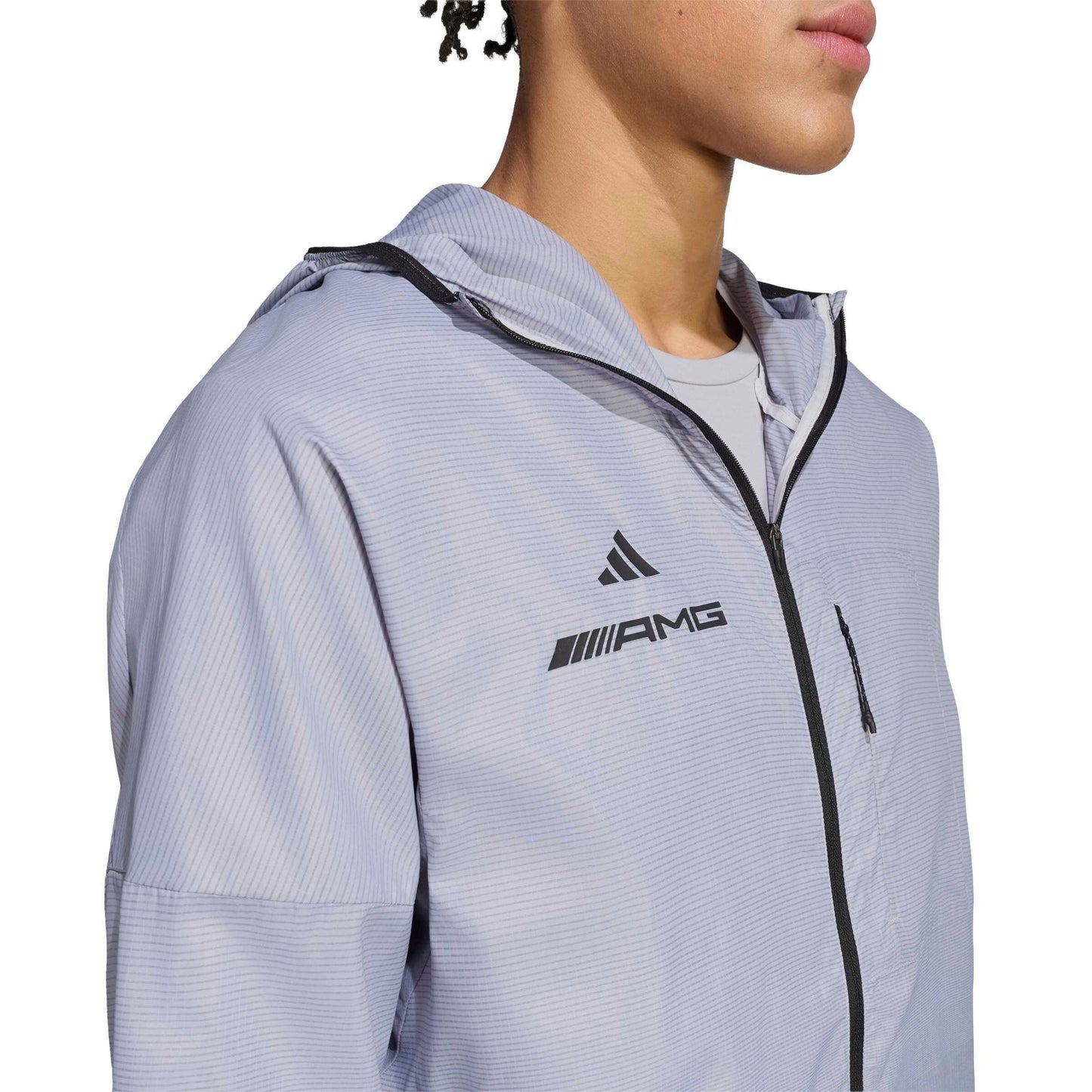 Giacca Antivento Uomo Mercedes-Benz AMG Grigia ADIDAS - Prodotto Ufficiale