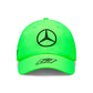 Berretto, Special Edition George Russell VOLT GREEN Mercedes-AMG F1