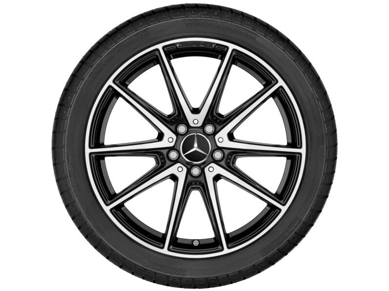 Cerchio a 10 razze AMG 50,8 cm (20 pollici), Tornitura a specchio Classe S