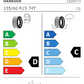 HANKOOK 155/60 R15 74T Winter i*cept RS2 W452 M+S DOT 3122