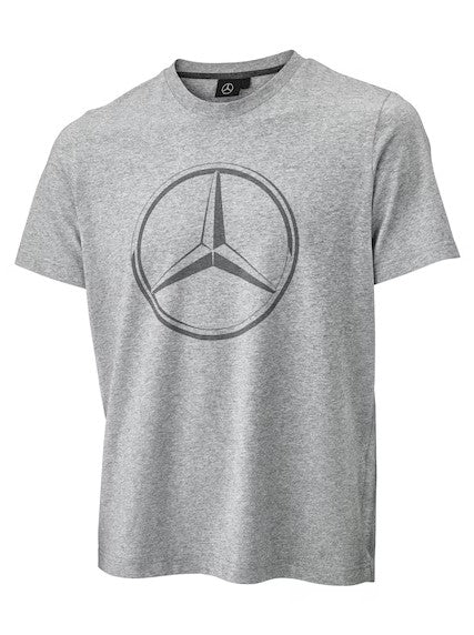T-shirt per uomo grigio mélange