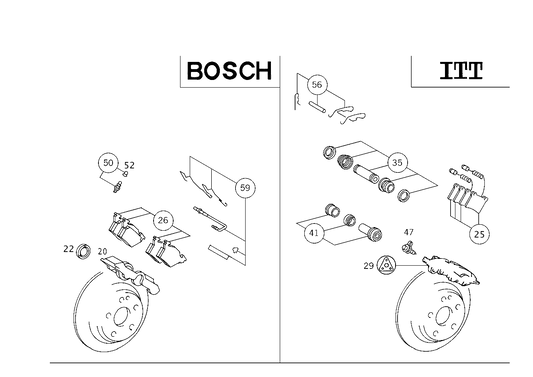 KIT PASTIGLIA FRENO codice categorico: A0034200020