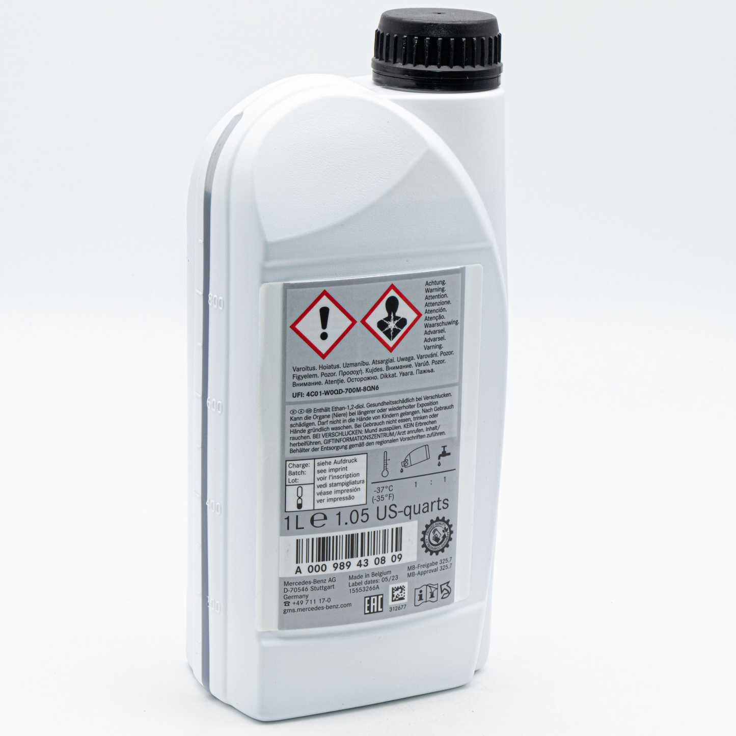 Antigelo per radiatore Originale Smart 1L