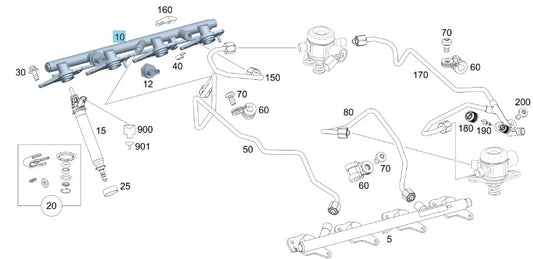 RIPARTITORE CARBURANTE codice categorico: A2780703295