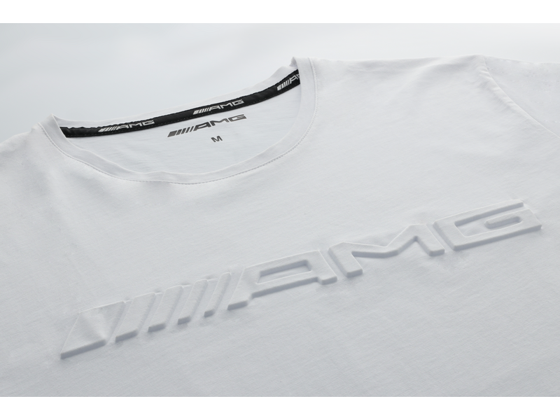 T-shirt da uomo AMG Bianco, M
